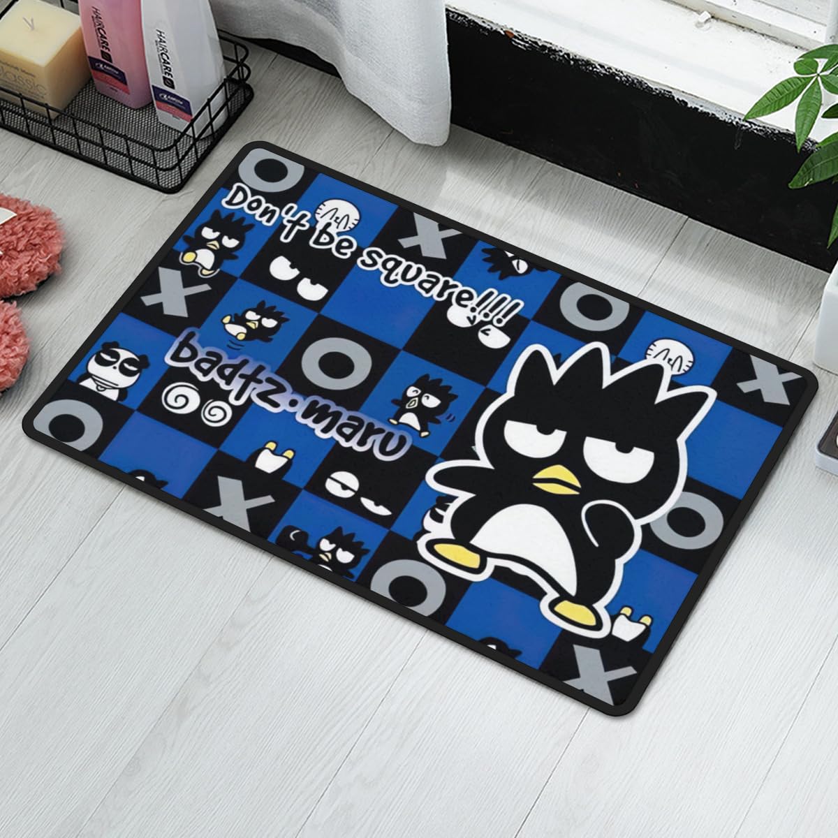 Amazon｜ばつまる バッドばつ丸 玄関マット 廊下マット 台所